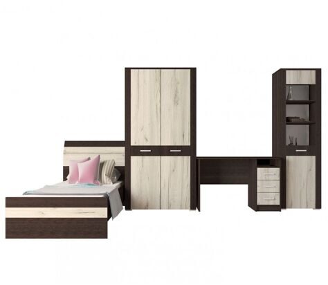 Набор мебели для жилой комнаты Коламбия-5 (С основанием)
